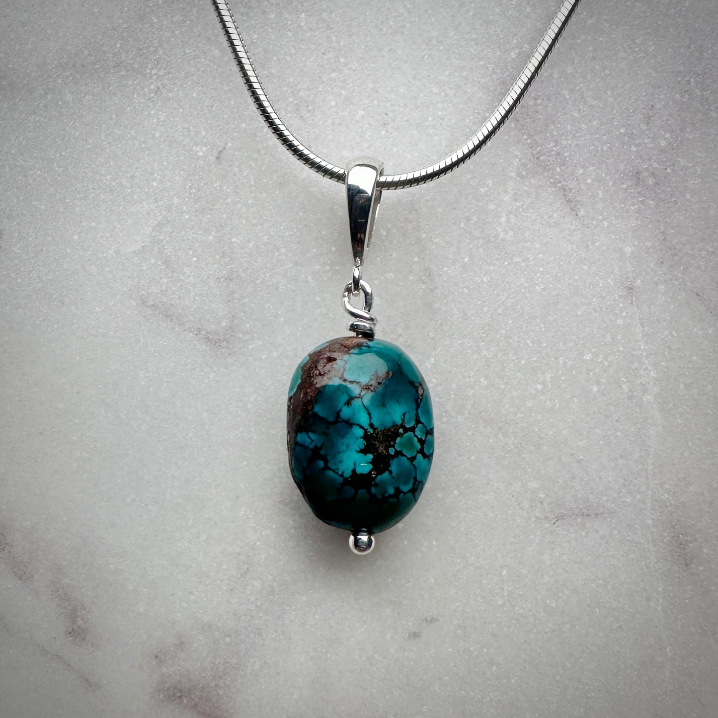 Gemstone Bead Dangle Charms | Sterling Silver