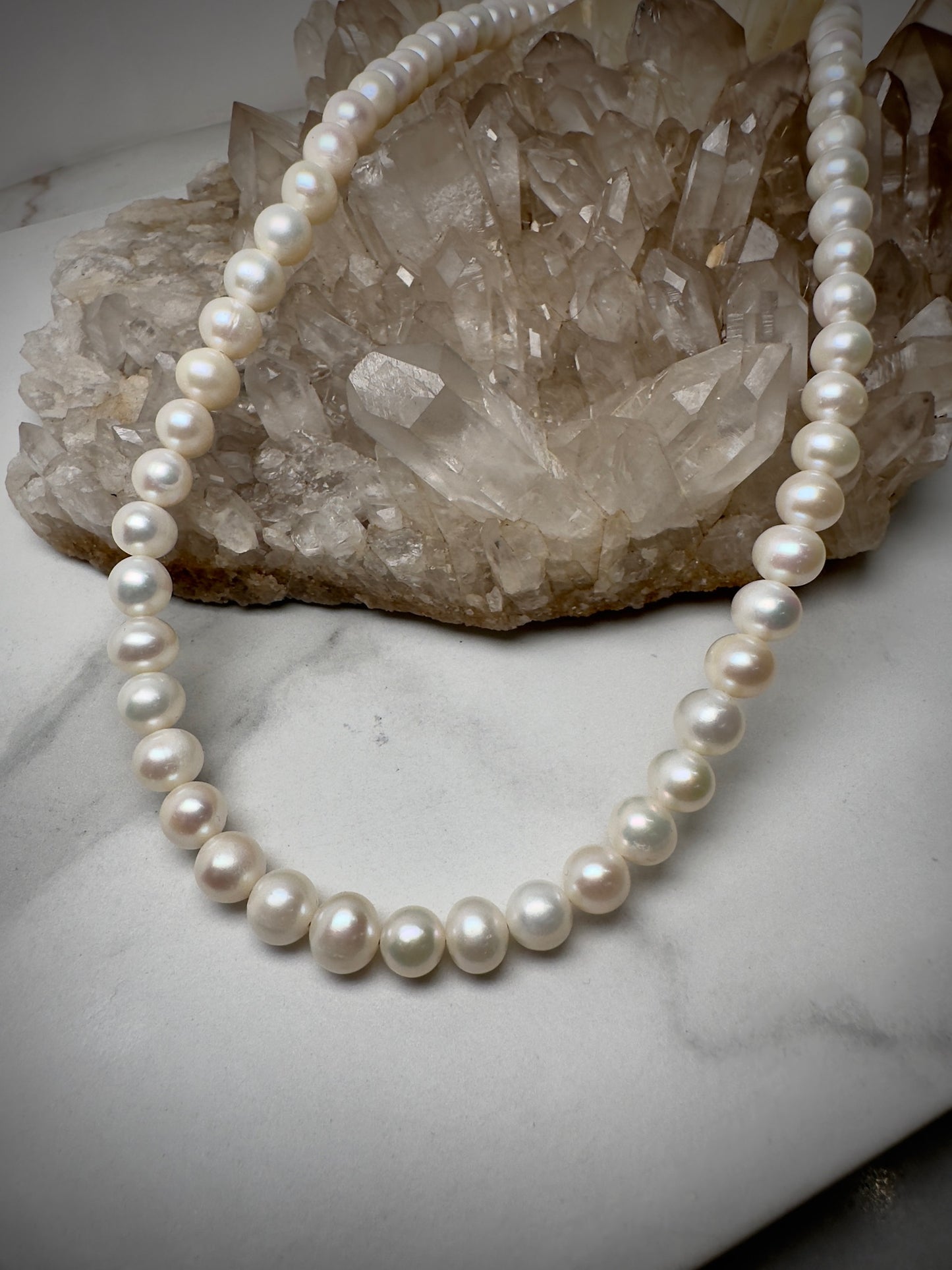Adjustable Freshwater Pearl Necklace