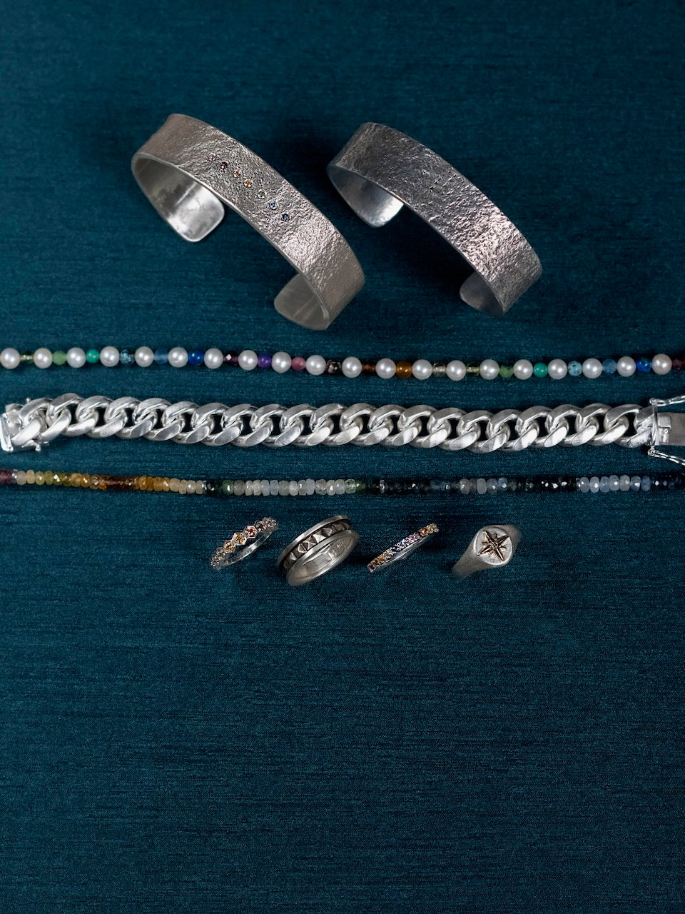 12mm Curb Chain Bracelet | Sterling Silver