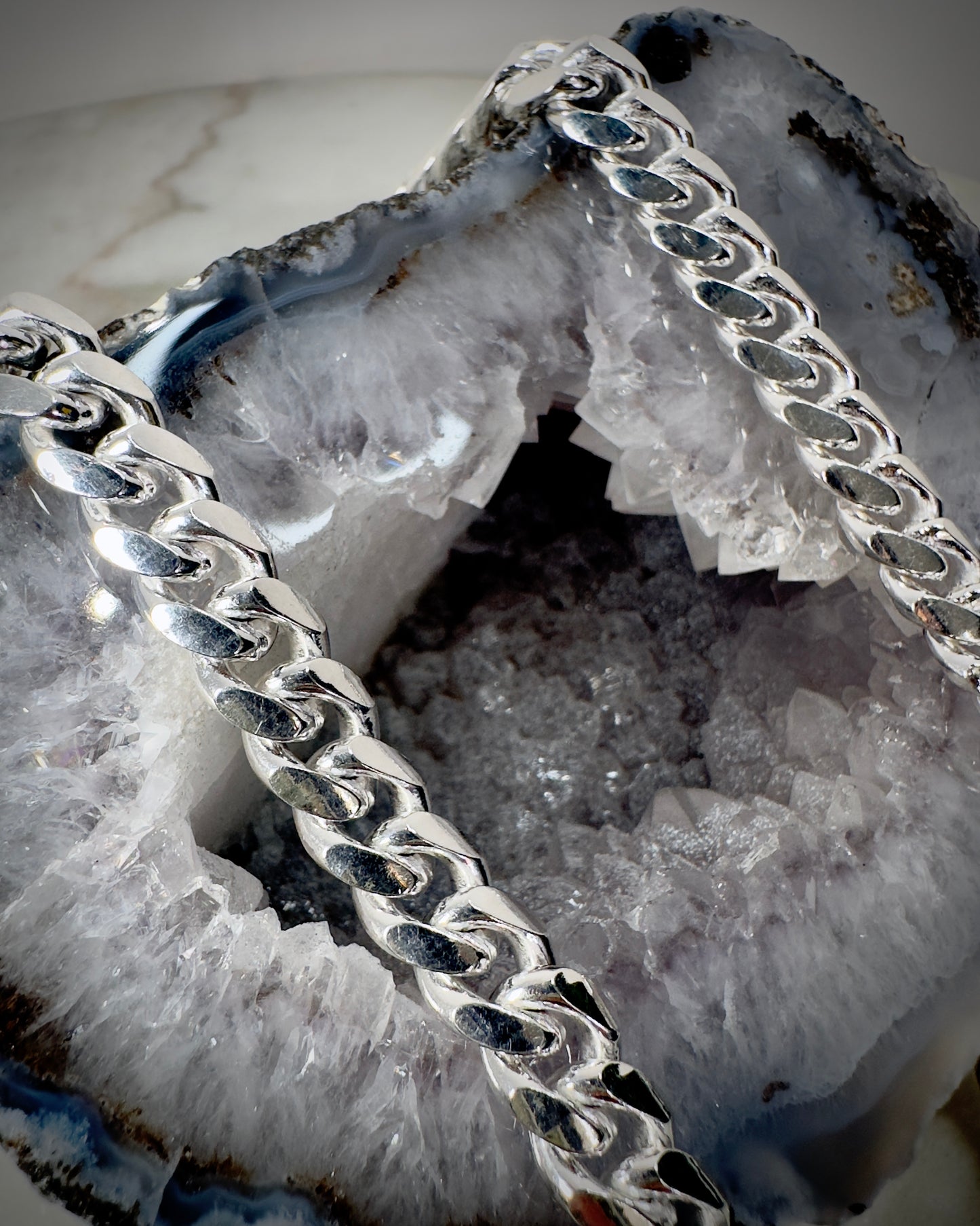 Cuban Chain in Sterling Silver | 8.5mm