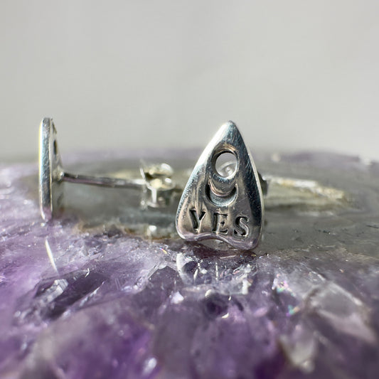 Planchette Stud Earrings | Sterling Silver