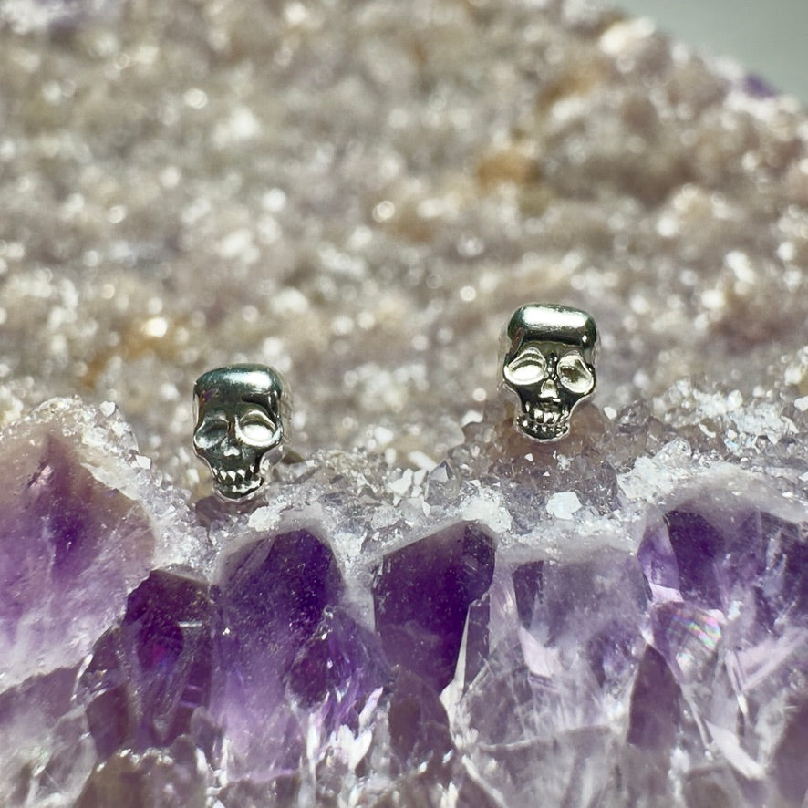 Single Symbolism Stud Earrings | Sterling Silver
