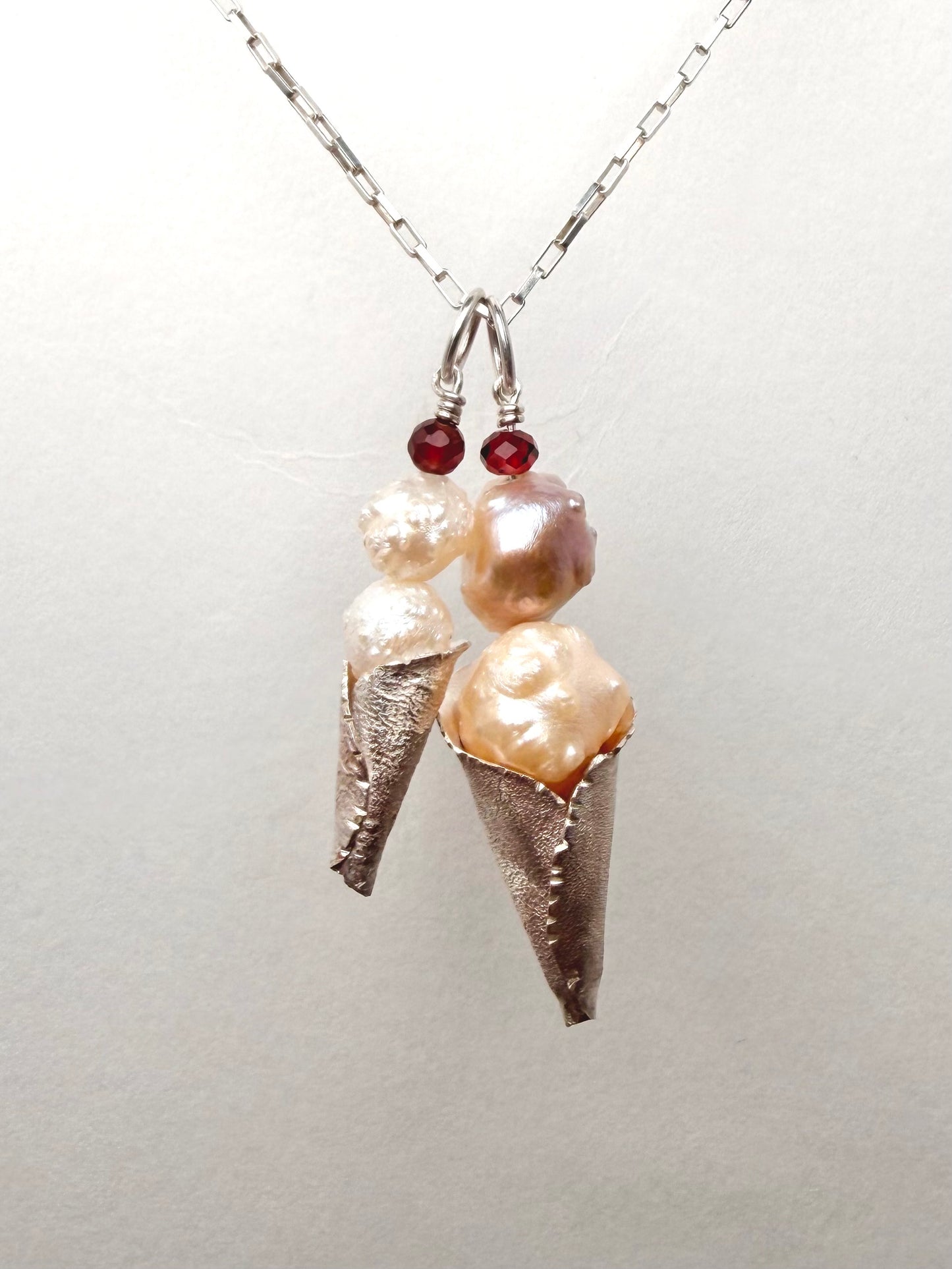 With a Cherry On Top Charm | Sterling Silver | Large Size