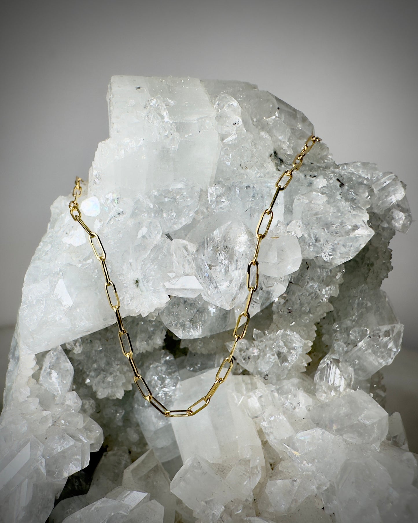 Paperclip Chain in 14k Yellow Gold | 1.3mm