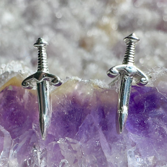 Dagger Stud Earrings