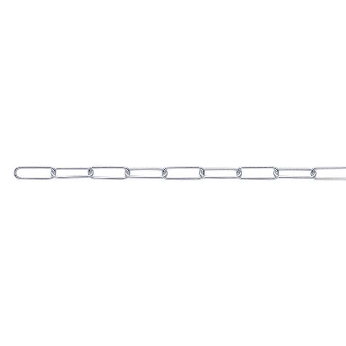 Medium Paperclip Chain in Sterling Silver | 3.5mm wide