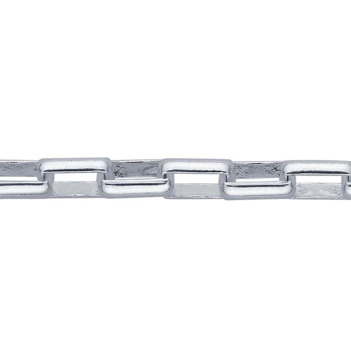 Medium Elongated Box Chain | 2.1mm Wide