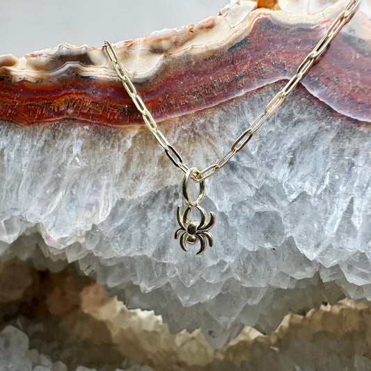 Spider Charm | 14k Yellow Gold