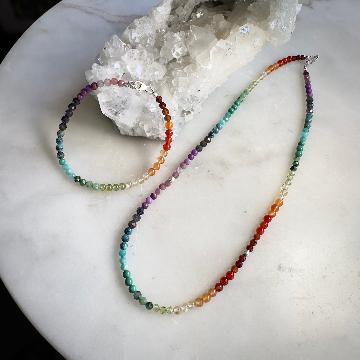 Rainbow Gemstone Bracelet