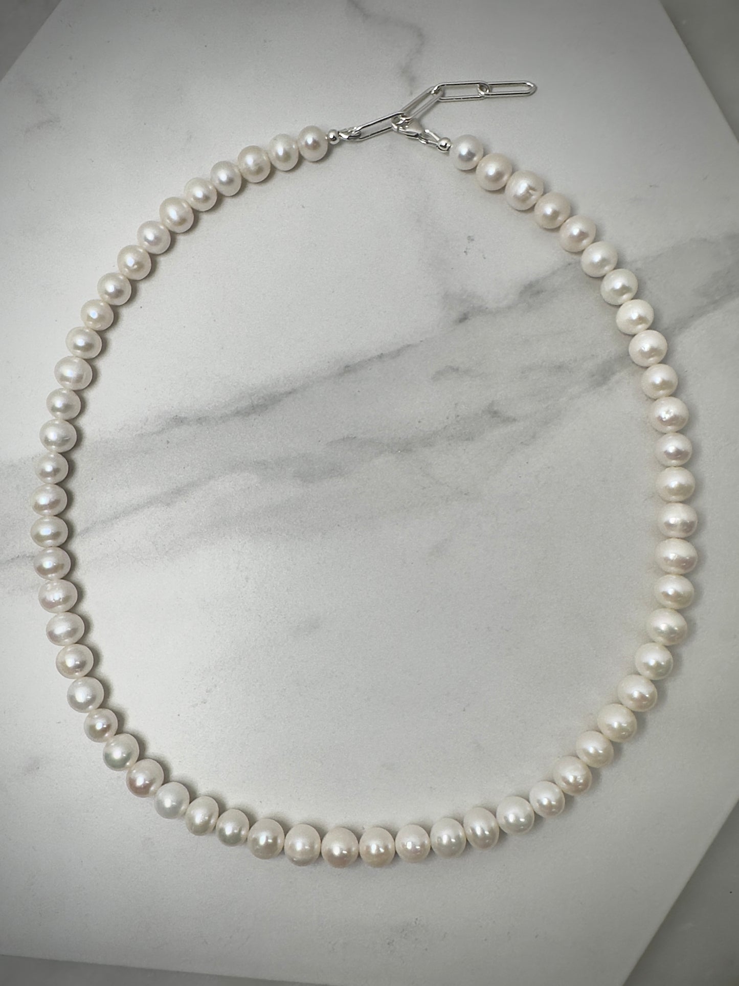 Adjustable Freshwater Pearl Necklace