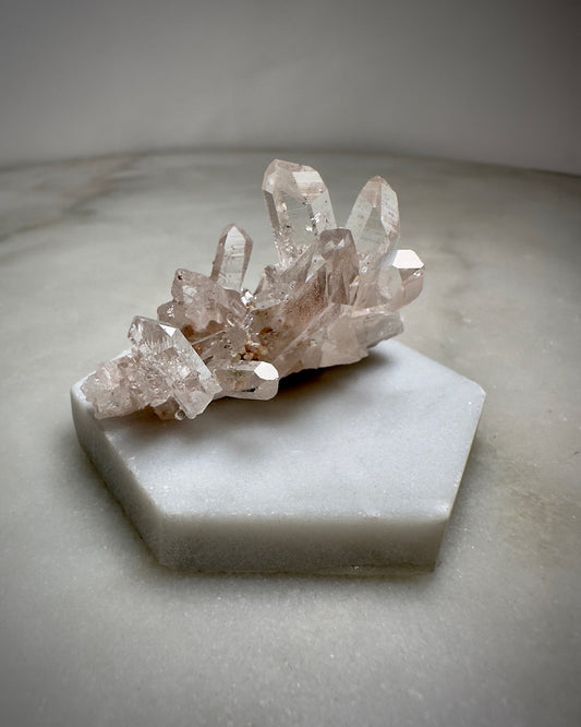 Pink Lemurian Quartz (XS Cluster A)