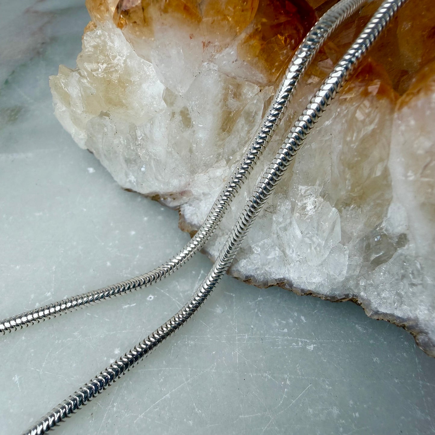 Snake Chain | 2.5mm Wide | Sterling Silver