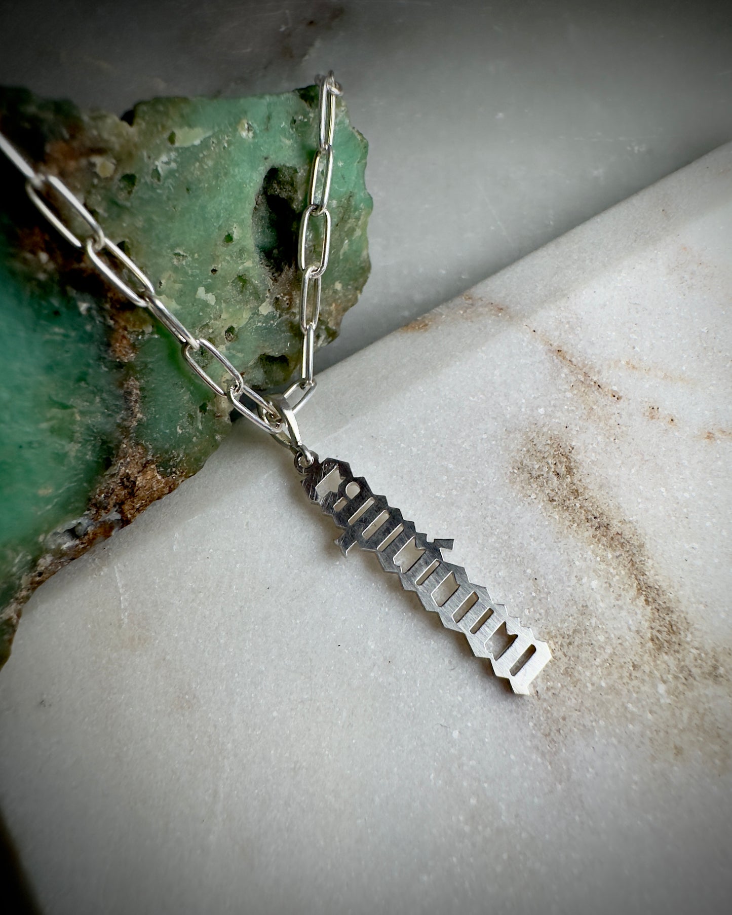 Gothic Zodiac Charms in Sterling Silver