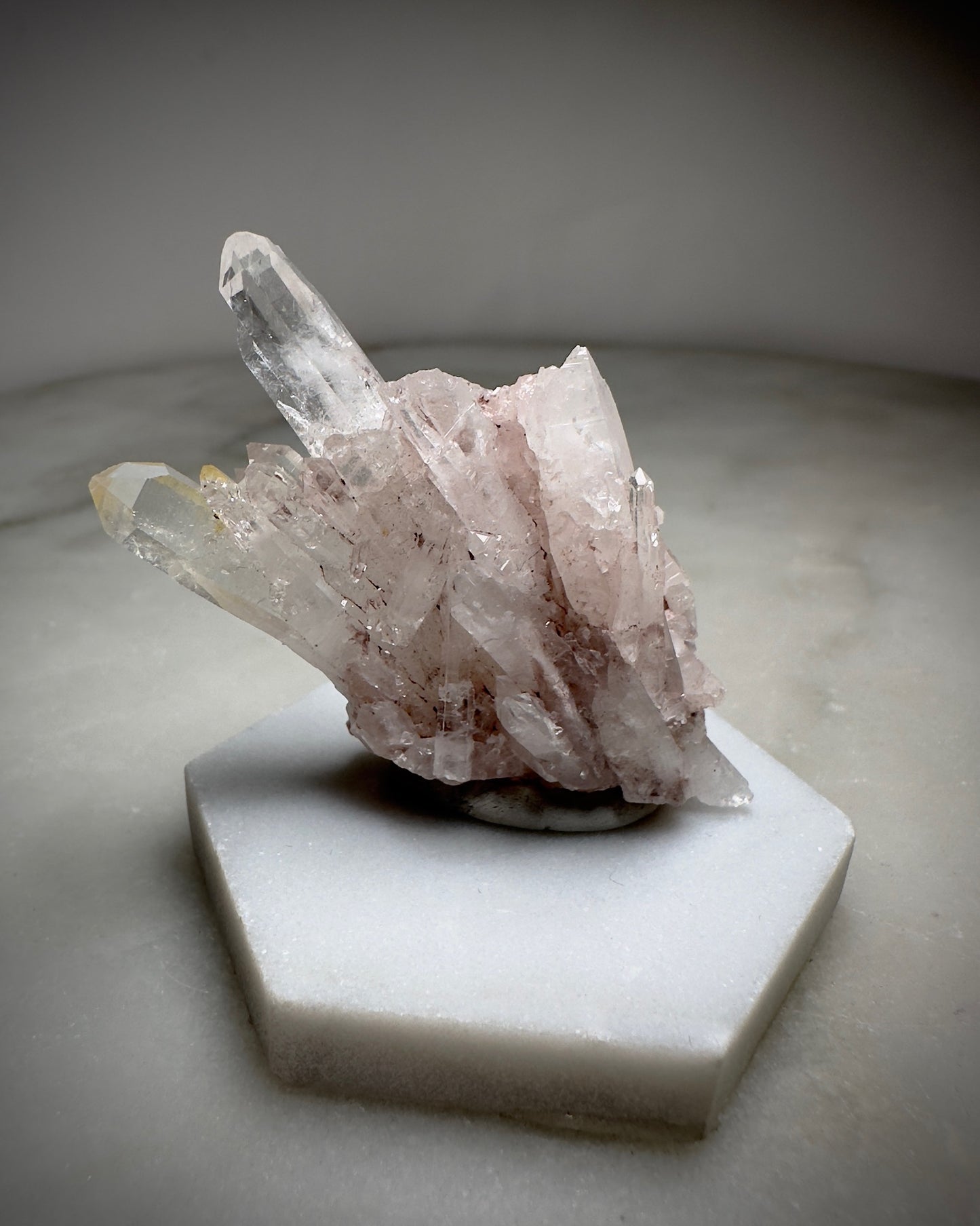 Pink Lemurian Quartz (XS Cluster B)