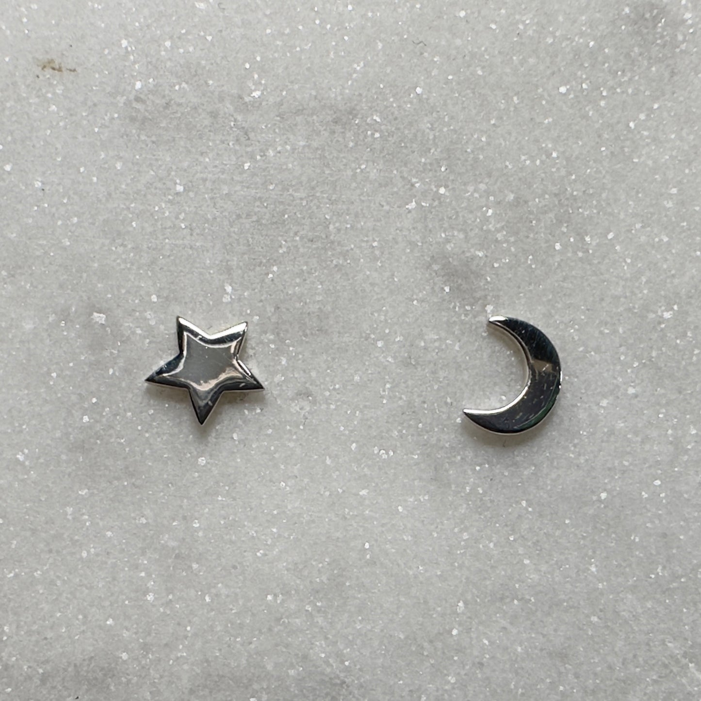 Single Symbolism Stud Earrings | Sterling Silver
