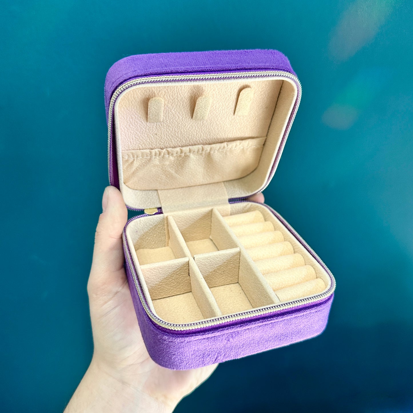 Velvet Jewelry Travel Case | 6 Colors Available
