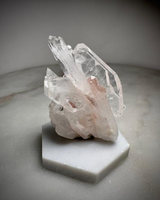 Pink Lemurian Quartz - Faden Formation