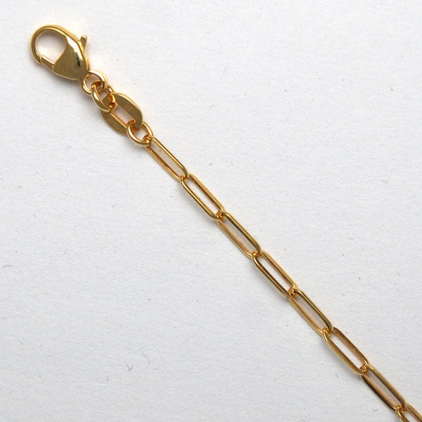 Paperclip Chain in 14k Yellow Gold | 2.1mm