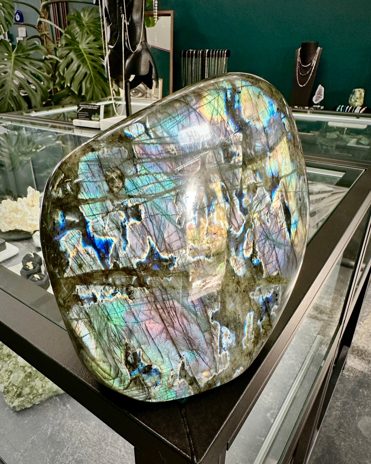 Purple Rainbow Labradorite Polished Freeform | Large Sized