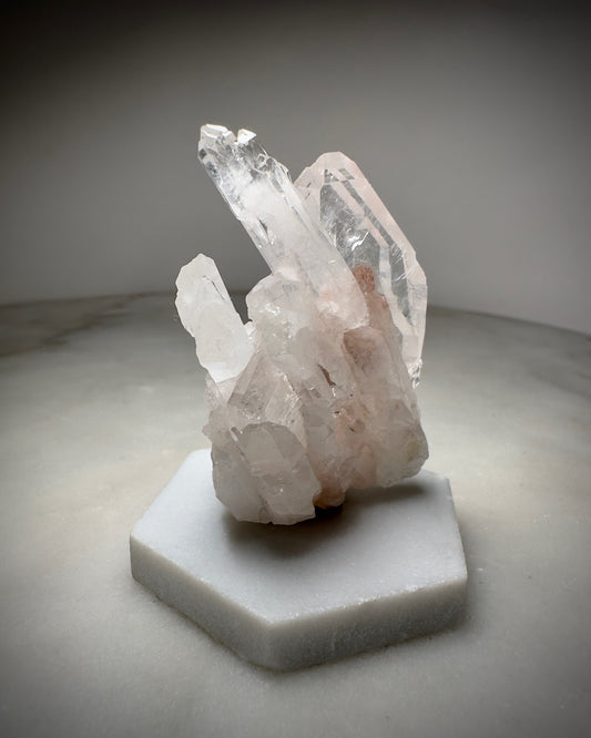 Pink Lemurian Quartz - Faden Formation