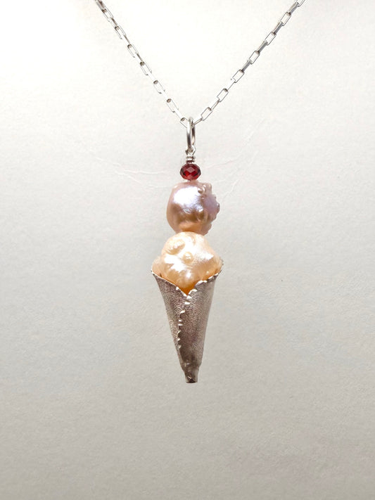 With a Cherry On Top Charm | Sterling Silver | Large Size