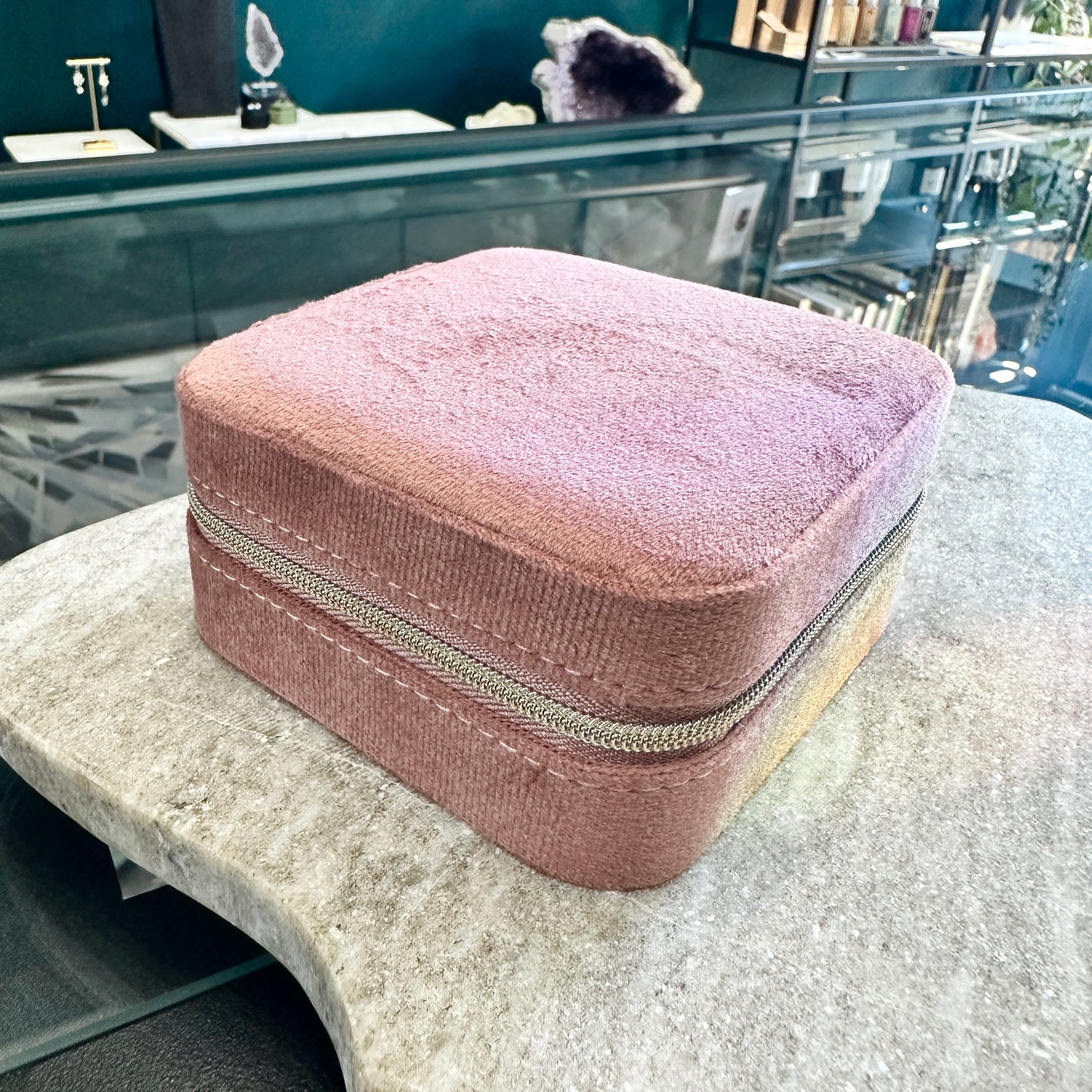 Velvet Jewelry Travel Case | 6 Colors Available