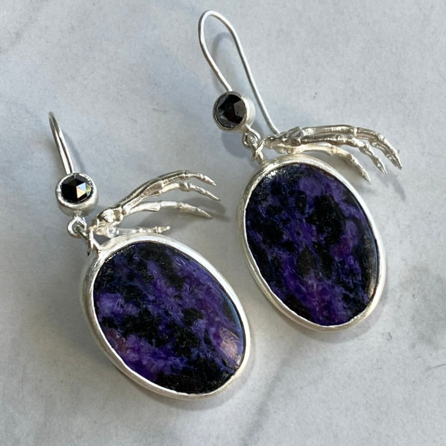 Skeleton Hand Earrings