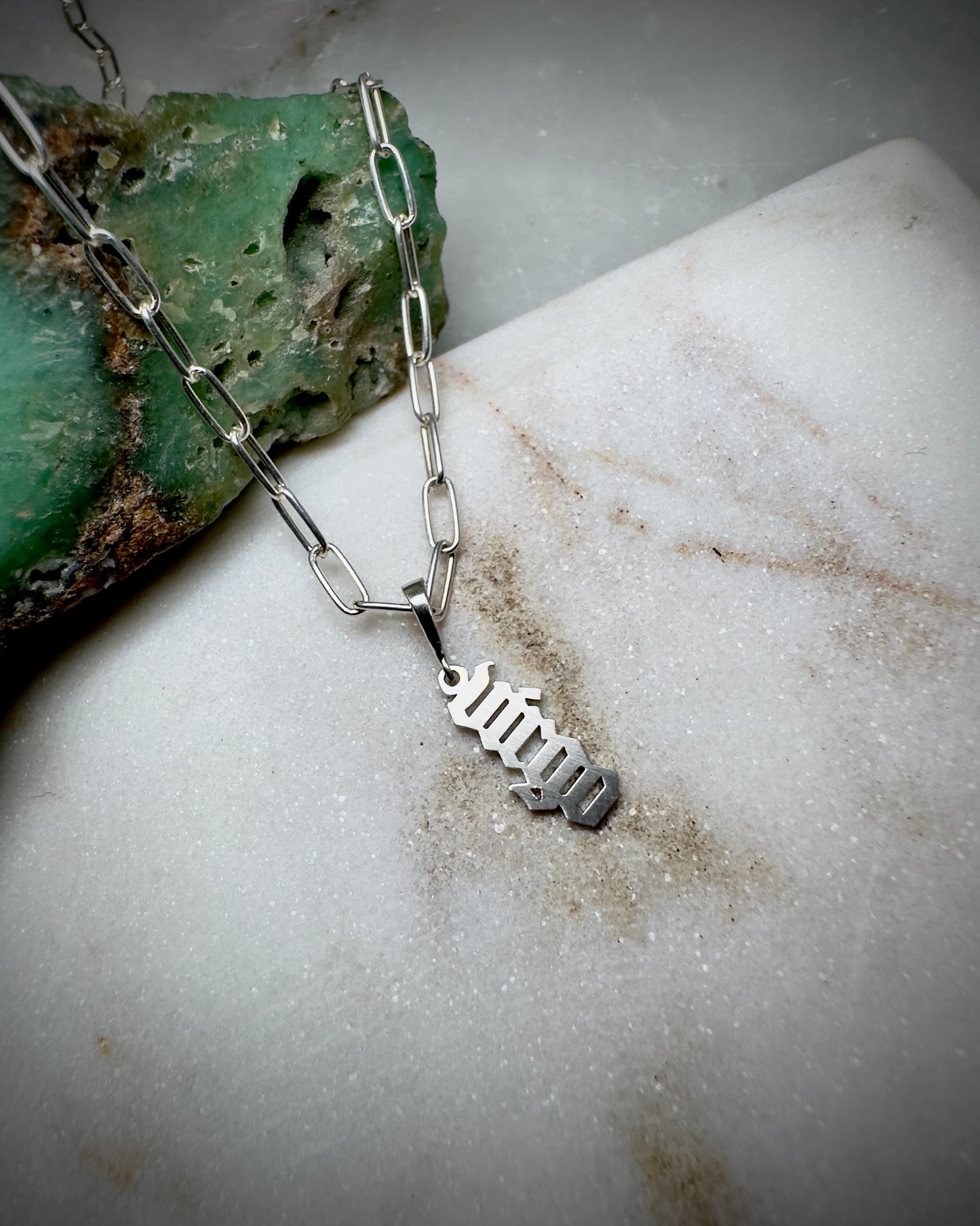 Gothic Zodiac Charms in Sterling Silver