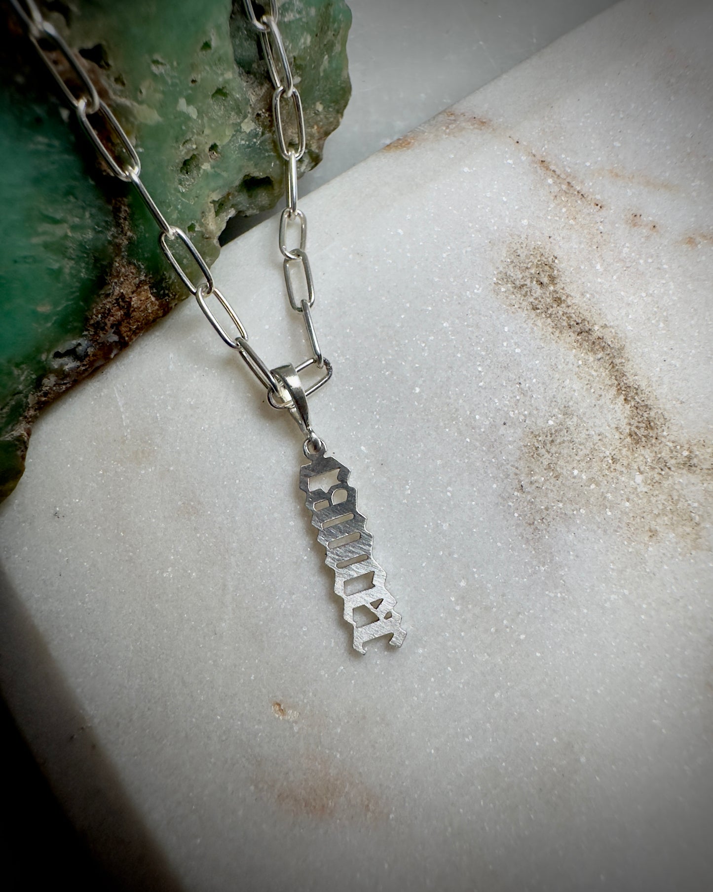 Gothic Zodiac Charms in Sterling Silver
