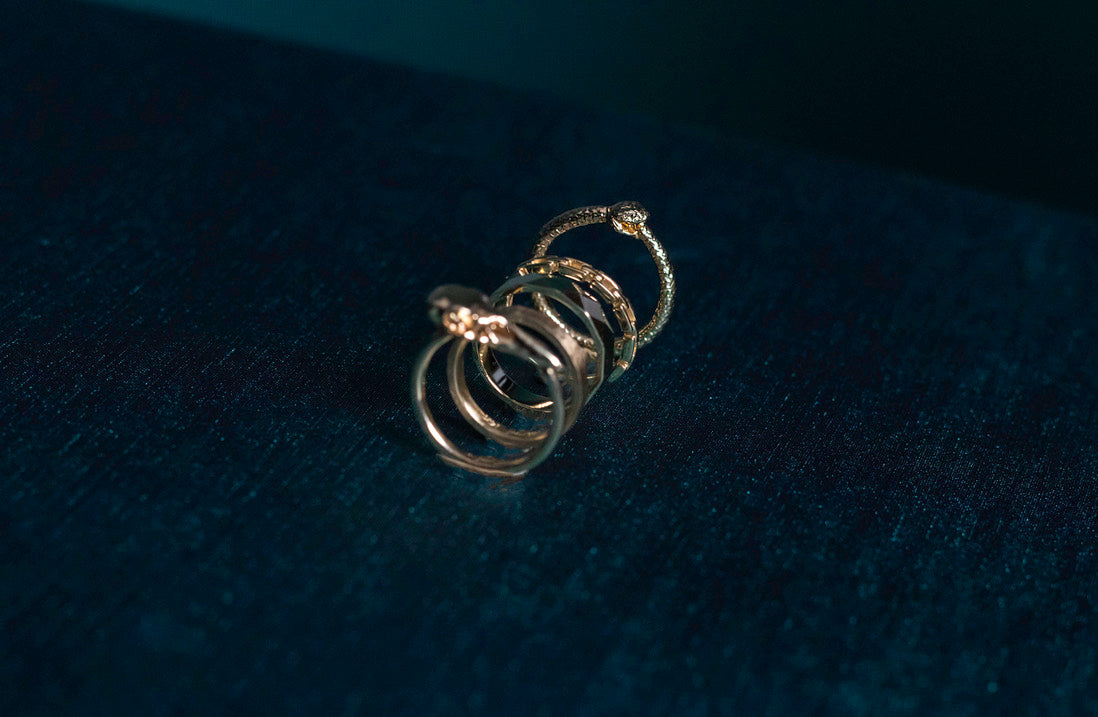 Ouroboros Ring | 14k Yellow Gold
