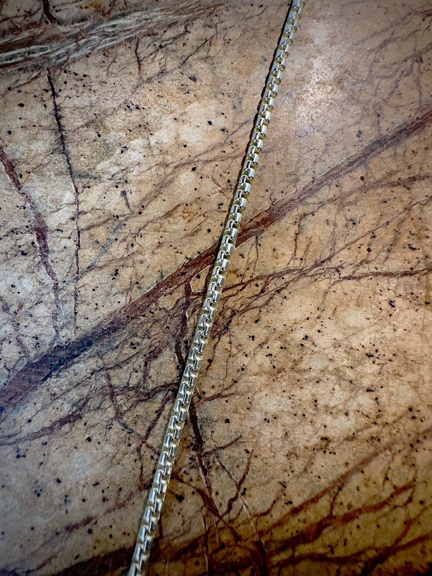 Rounded Box Chain | Sterling Silver | 2.1mm wide