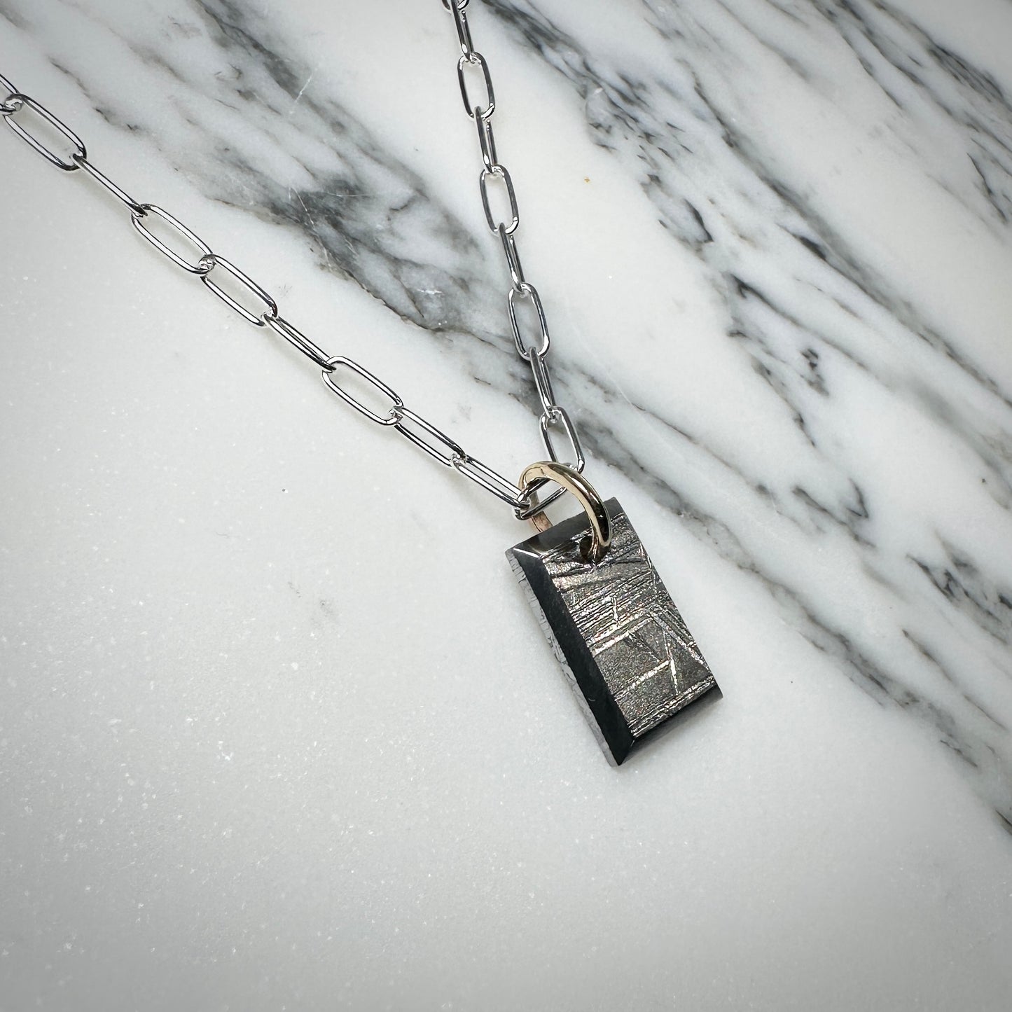Meteorite Charm Pendant