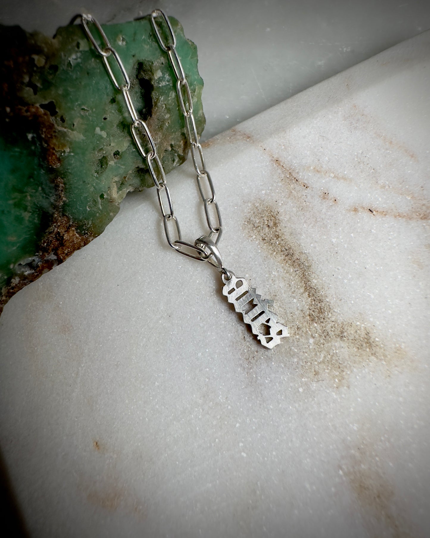 Gothic Zodiac Charms in Sterling Silver