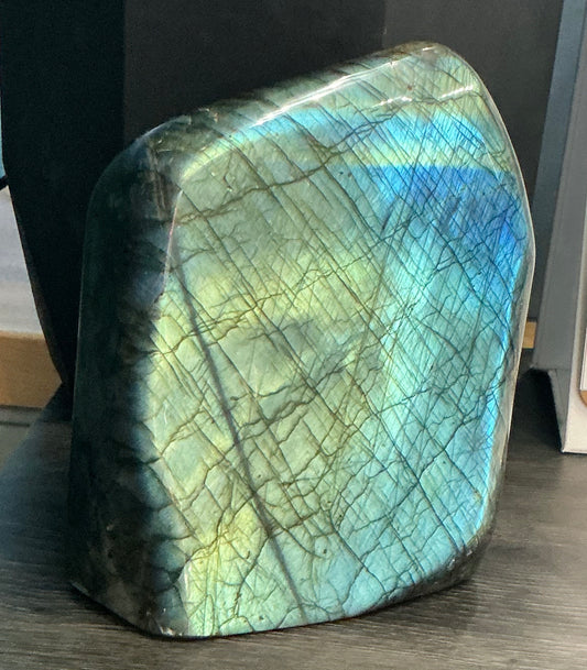 Blue-Green Labradorite Mineral Specimen