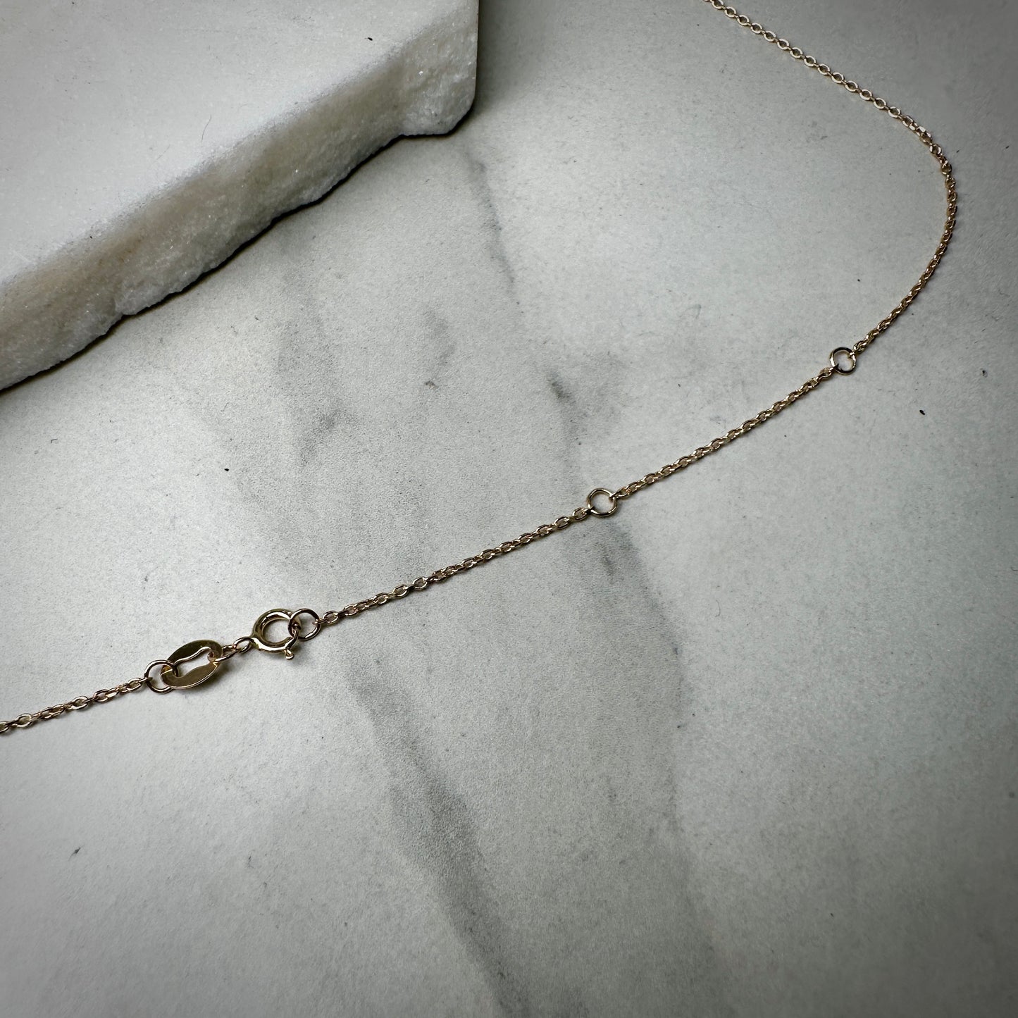 Lab Grown Diamond Branch Necklace | 14k Yellow Gold