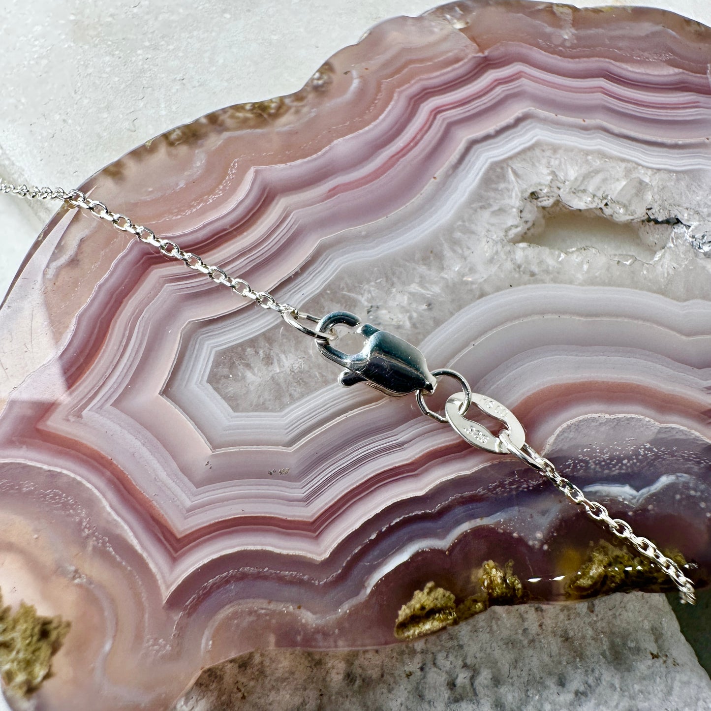 Rose de France Amethyst Necklace | Sterling Silver