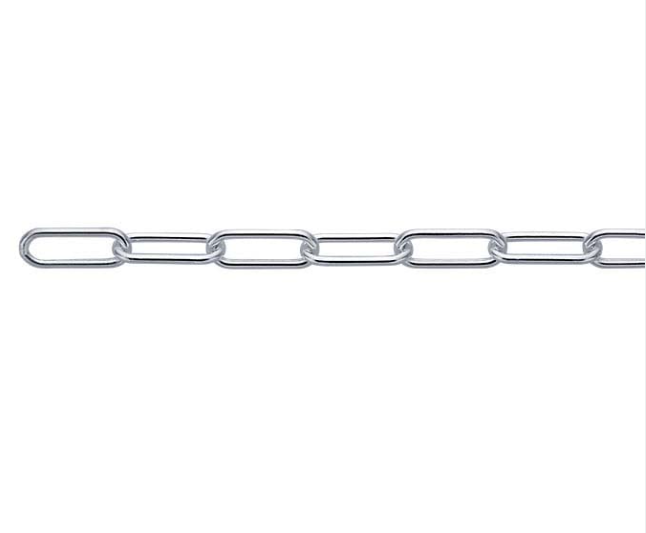 Paperclip Chain in Sterling Silver | 6mm Wide