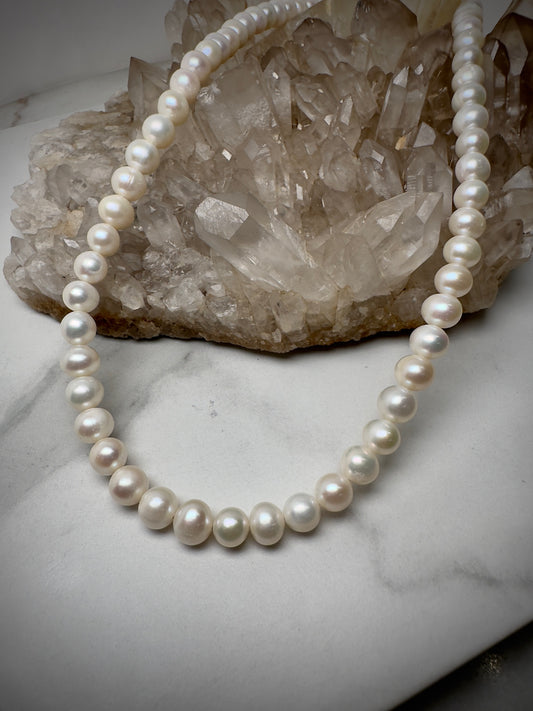 Adjustable Freshwater Pearl Necklace