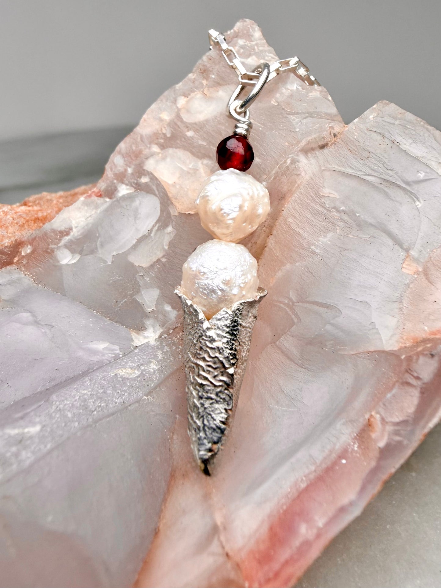 With a Cherry On Top Charm | Sterling Silver | Small Size
