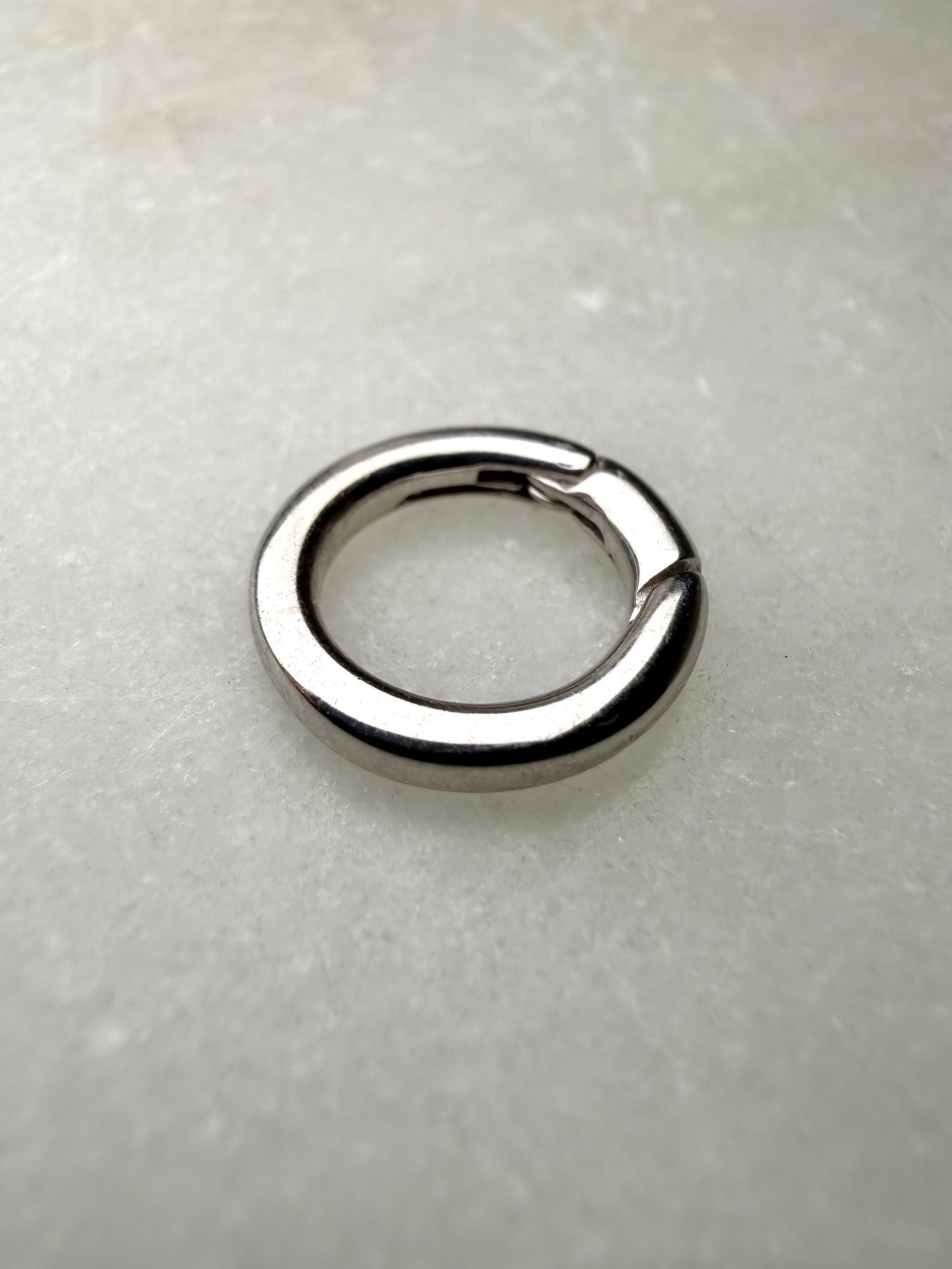Circular Bail Charm | Sterling Silver