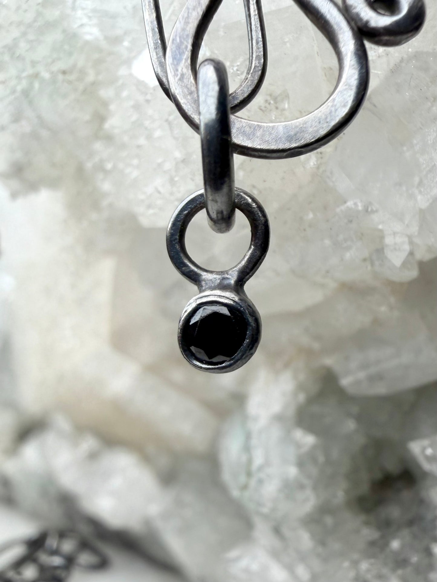 Blackened Paperclip Chain | Sterling Silver
