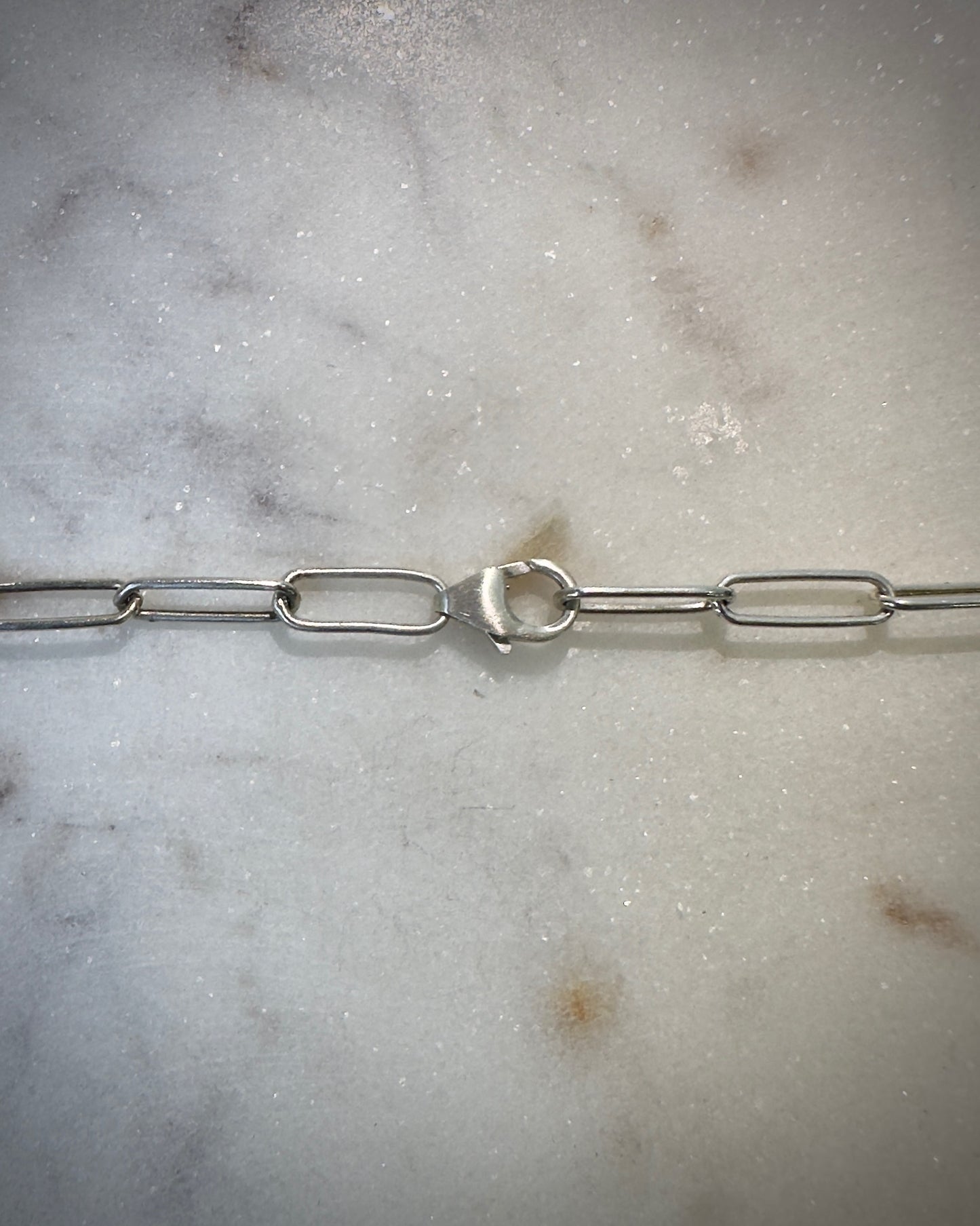 Medium Paperclip Chain in Sterling Silver | 3.5mm wide