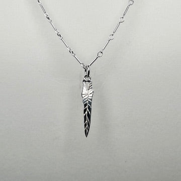 Philodendton Spiritus Sancti Leaf Charm | Sterling Silver