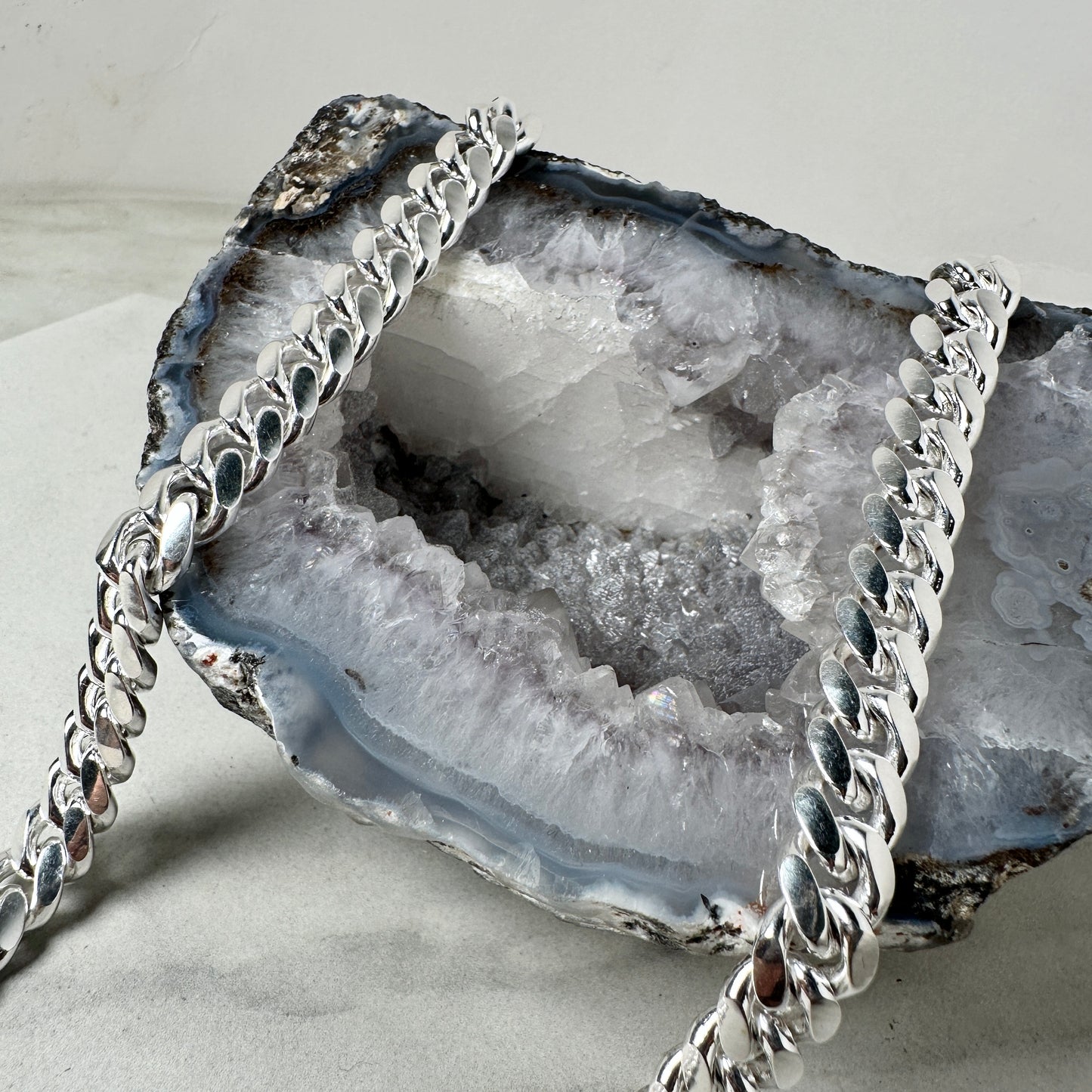 Curb Chain | Sterling Silver | 8.5mm Wide