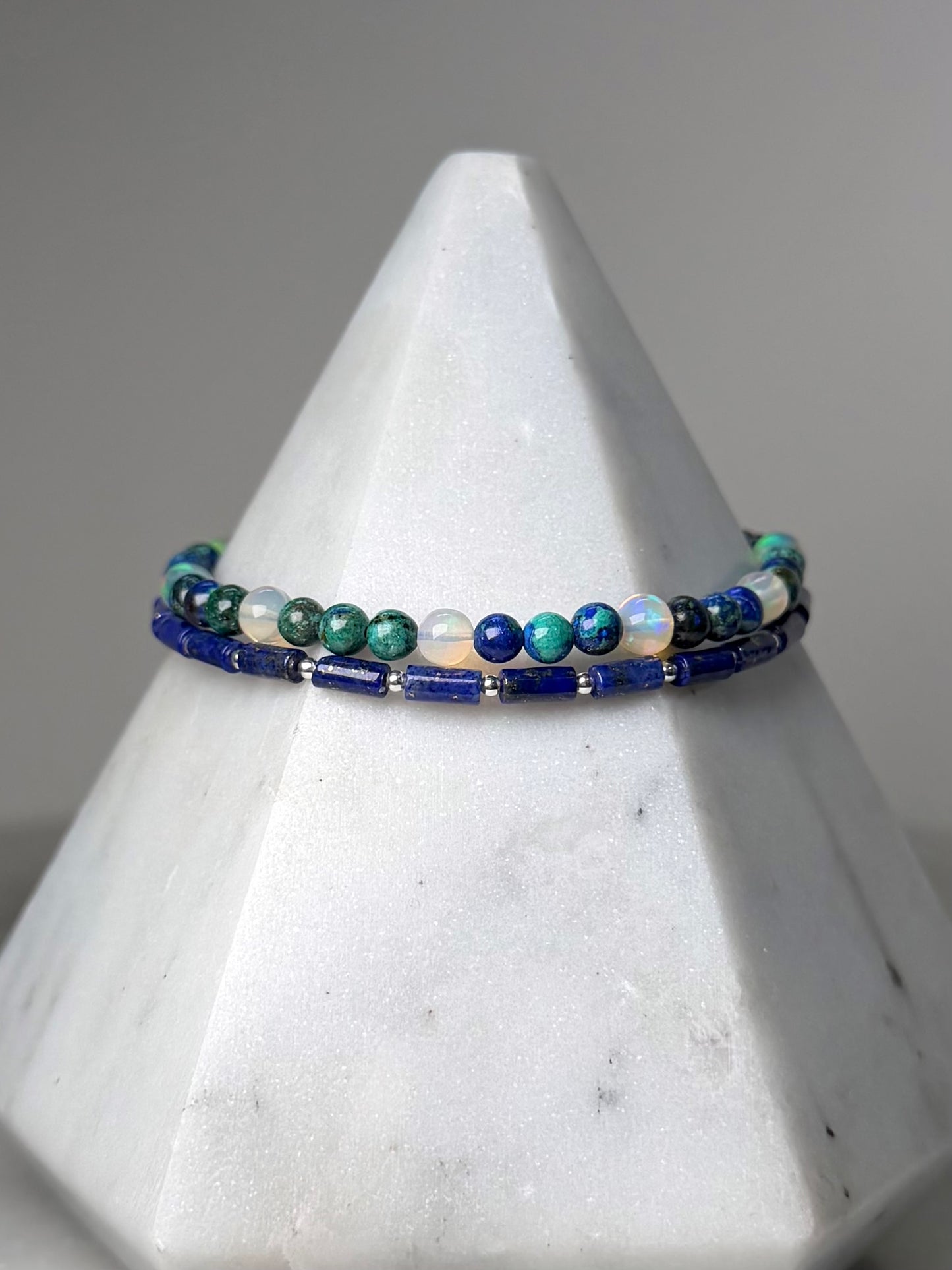 Lapis Lazuli Bracelet | Sterling Silver
