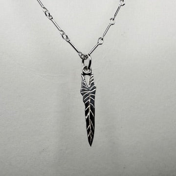 Philodendton Spiritus Sancti Leaf Charm | Sterling Silver