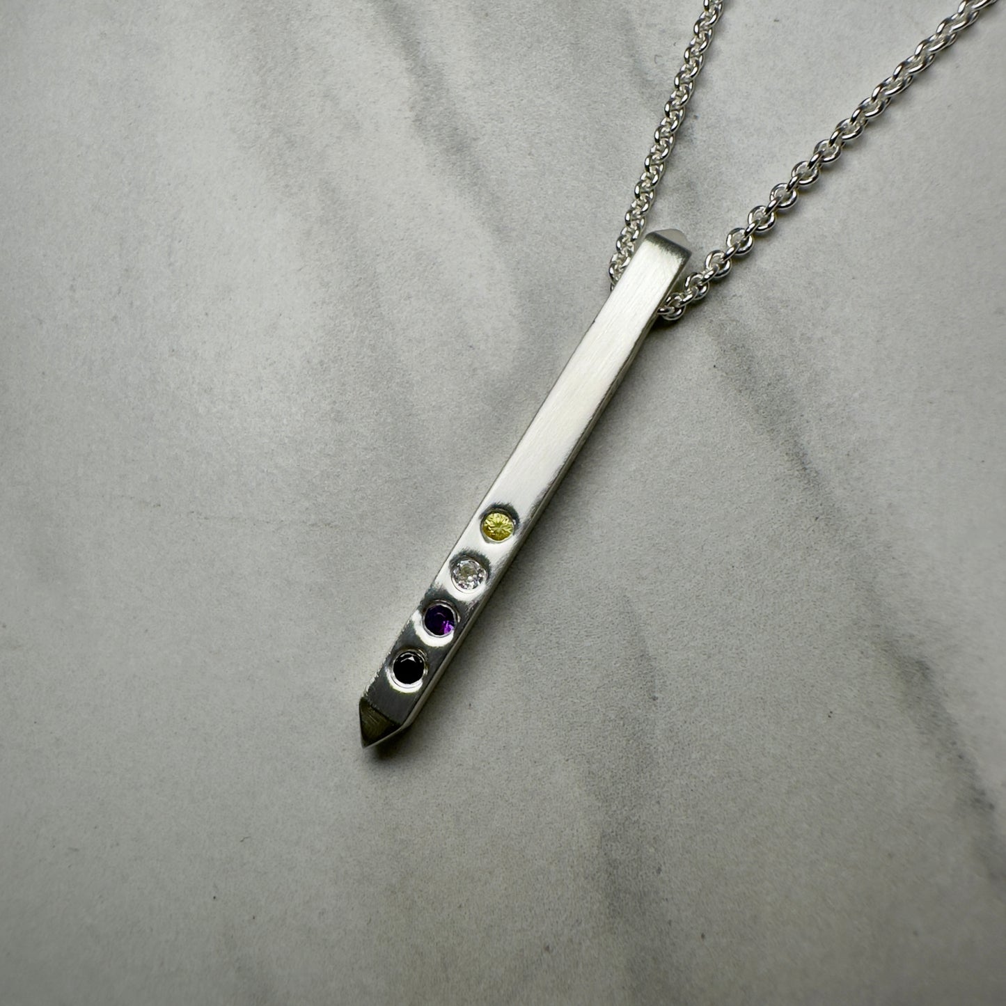 Nonbinary Bar Pendant