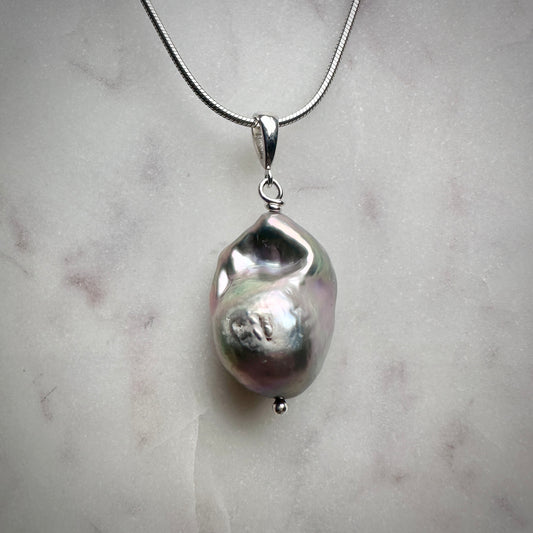 Gemstone Bead Dangle Charms | Sterling Silver