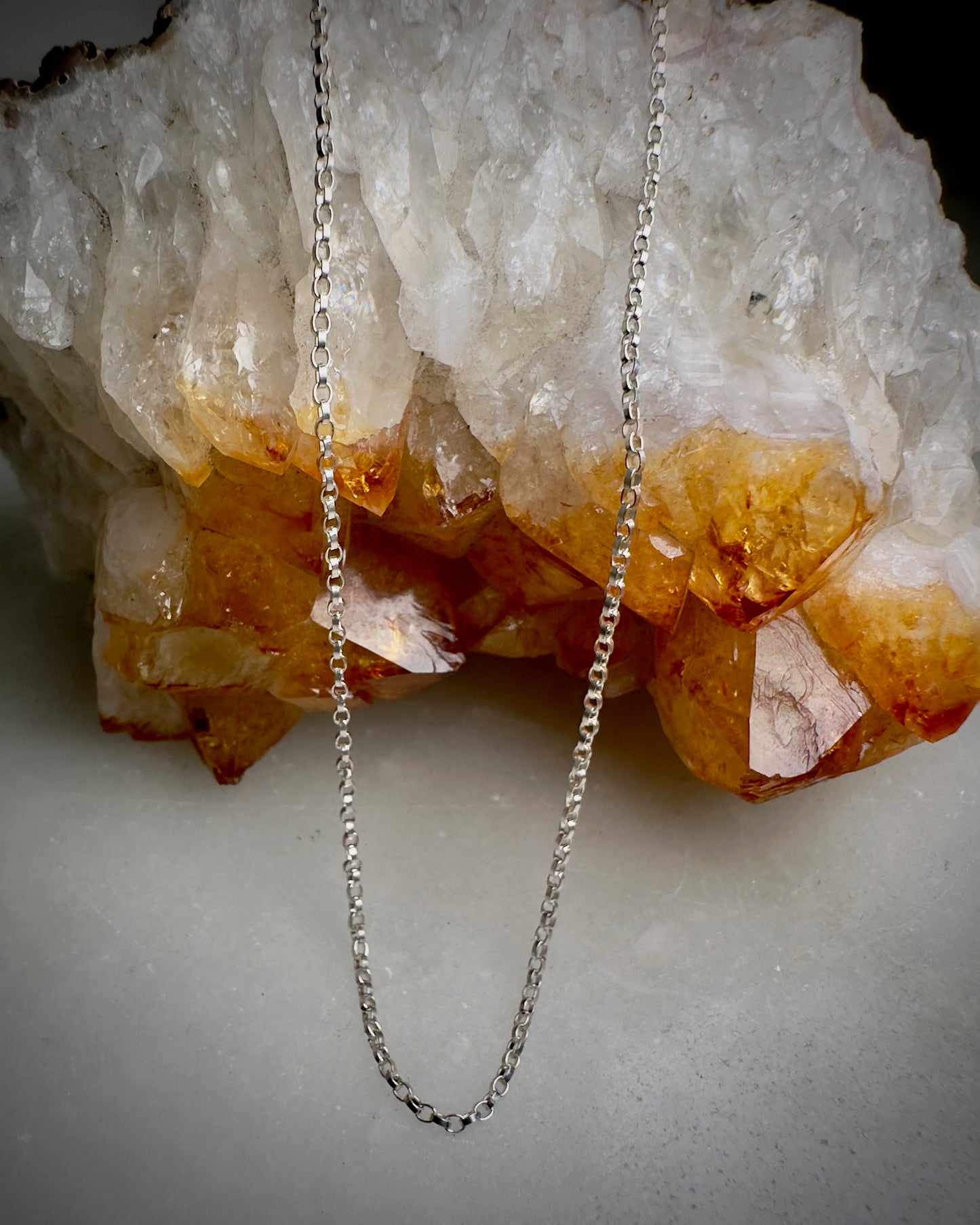 1.5mm Cable Chain, Sterling Silver