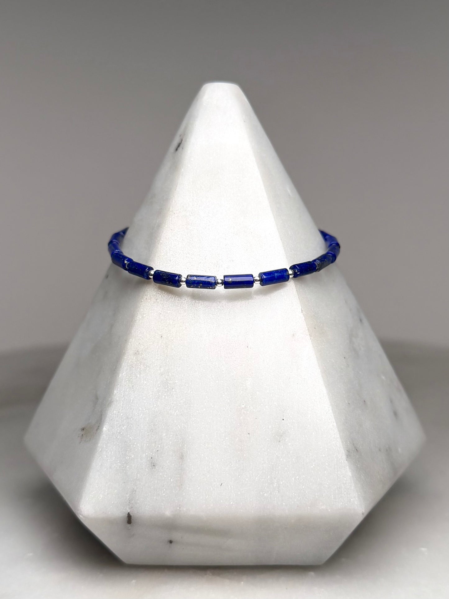 Lapis Lazuli Bracelet | Sterling Silver